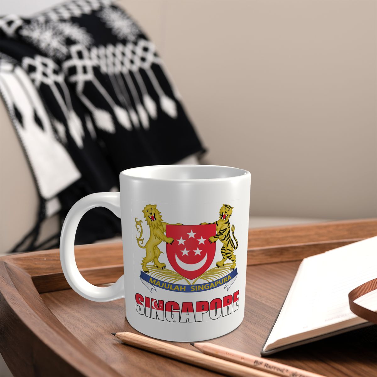 Mark Cup Caneca Singapura Cart - Home Office Singapore avaliação e preço