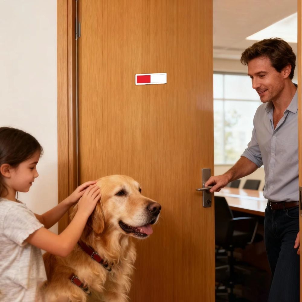Placa Indicadora de Ocupação d - Home Office Vacantes avaliação e preço