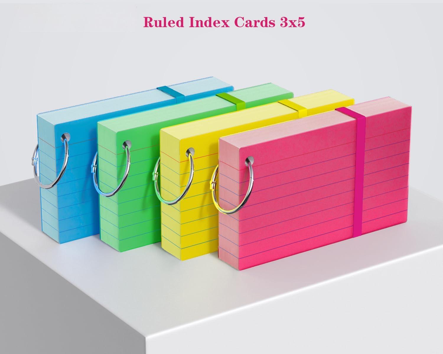Novos cartões de índice colori - Home Office New Rules avaliação e preço